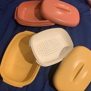 Vintage Tupperware Microwave Steamer
